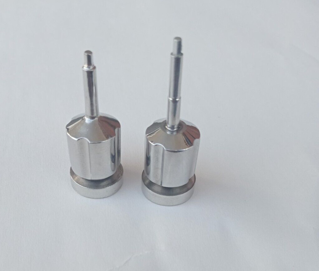 2pcs Dental Hand Hex Driver 1.25mm Long & Short Abutment Screw Tool CE