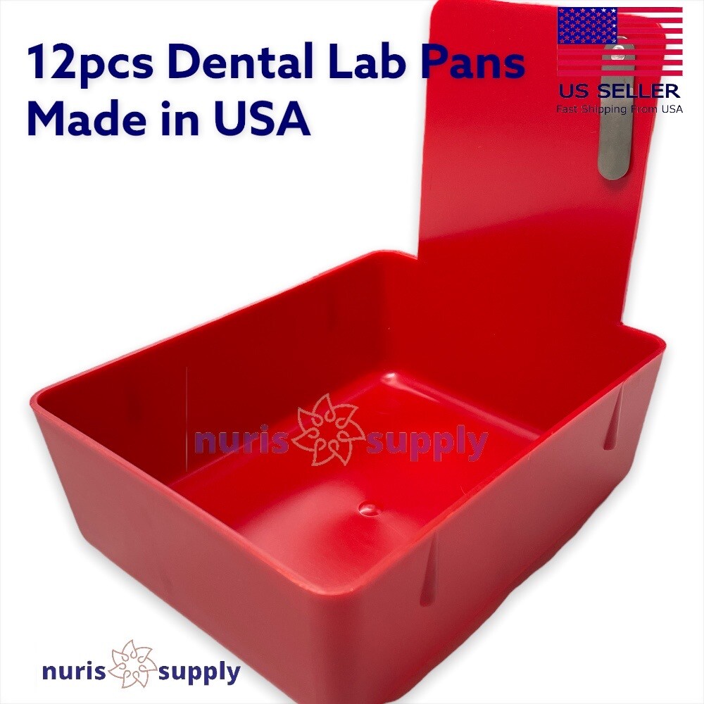 Dental Lab Work Pans Made in USA ERAFINE 12pcs/Bx