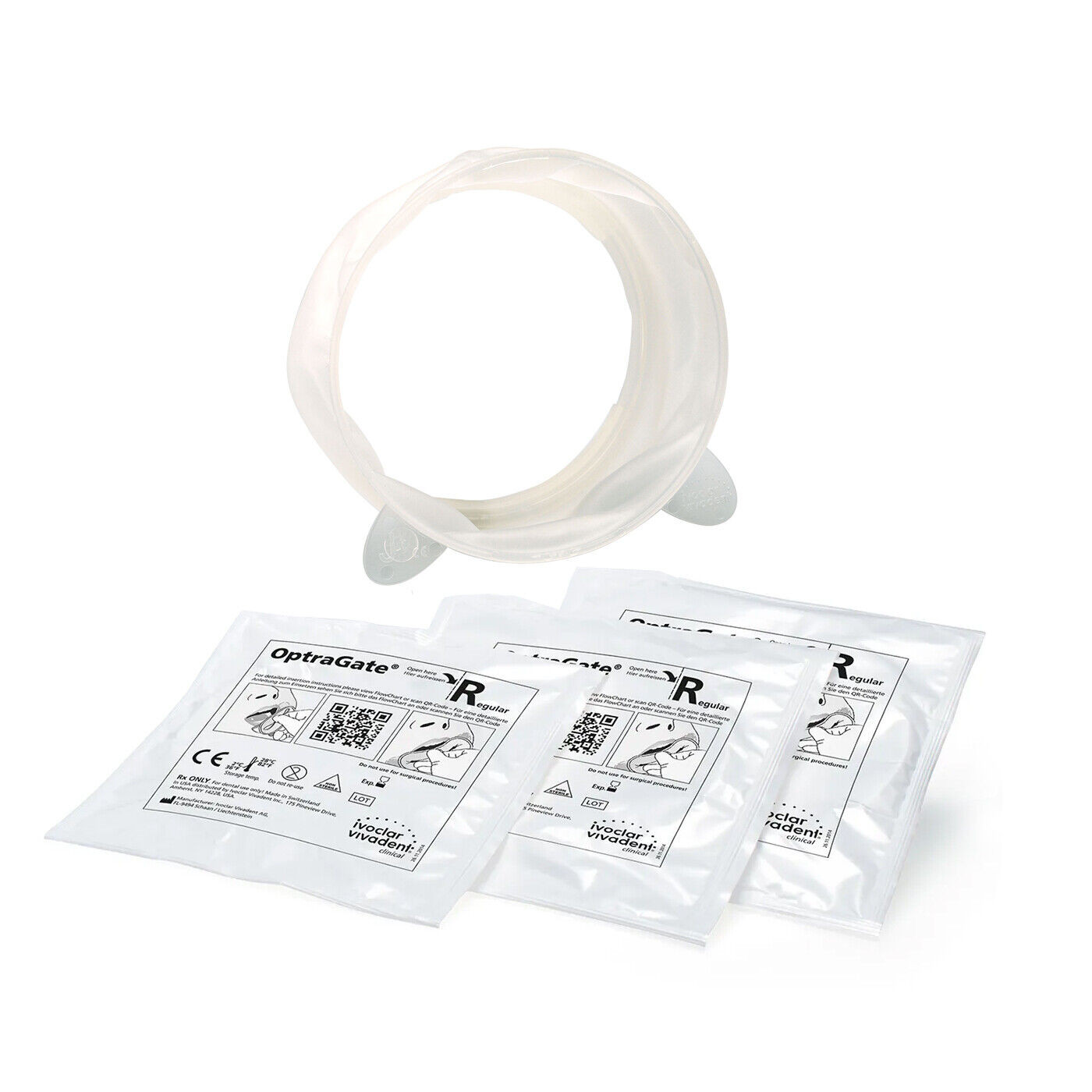 Ivoclar OptraGate Assortment Non Latex Optragate Lip & Cheek Retractor 40pc/pk