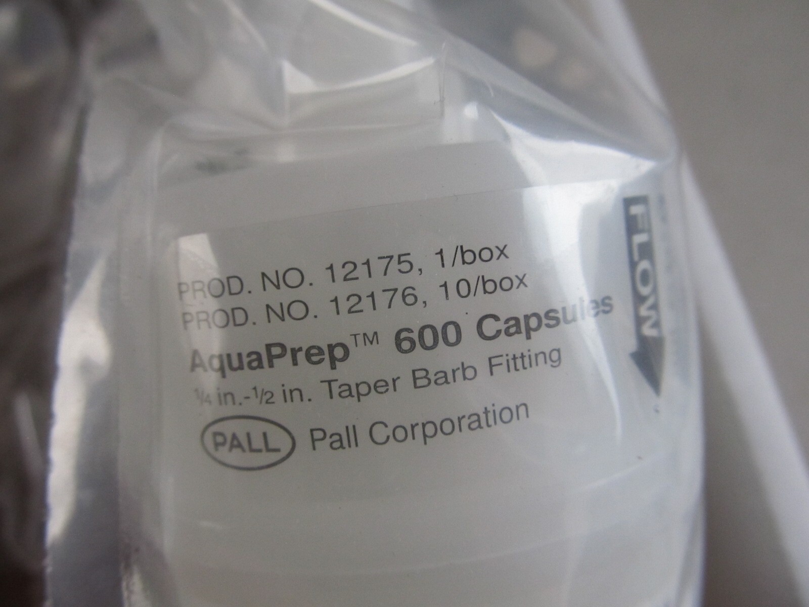 NEW 7 Pack PALL Cytiva 12176 AquaPrep 600 0.45 um Groundwater Filter Capsule