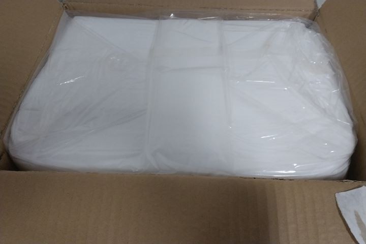 Action Chemical PP110-L 30 Pk Size L White Polypropylene Disposable Lab Coat
