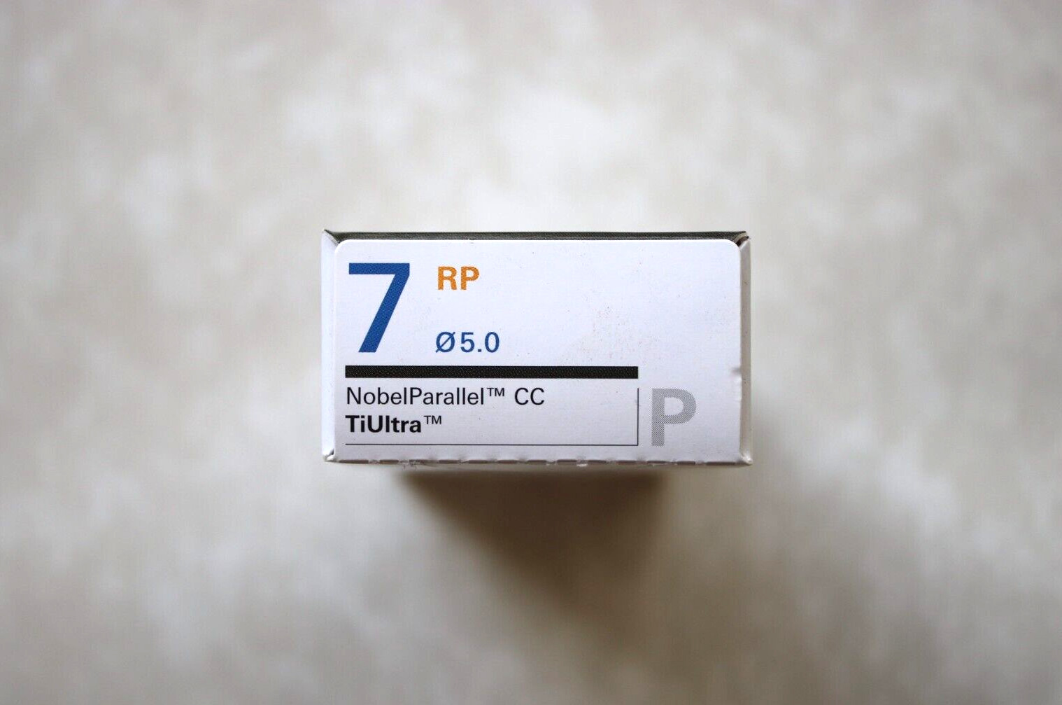 NobelParallel TiUltra CC RP 5.0 x 7 mm