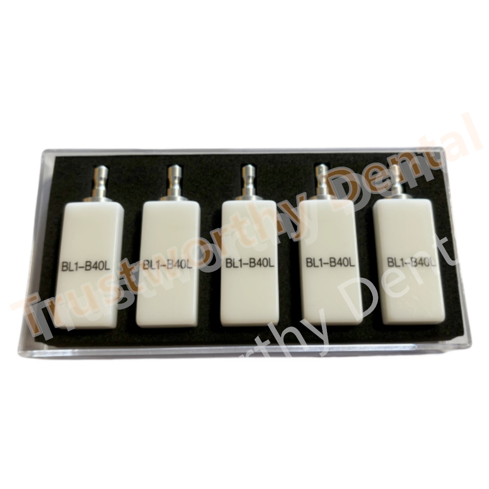 Dental B40L PMMA Blocks Disk Block Cerec Bleached Blocks A1 A2 A3 BL1 Bridge