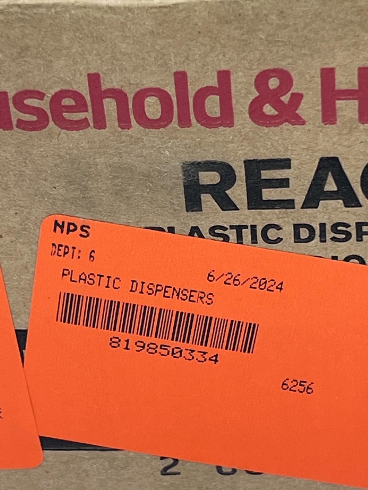 Box Of 12 LG H&H USA, Inc. Empty Plastic Floss Dispenser 002736 LOT: 0654T