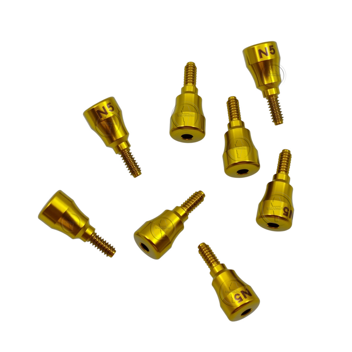 10 pcs Concave Healing cap healing abutment Gingiva formers fit to MIS Seven