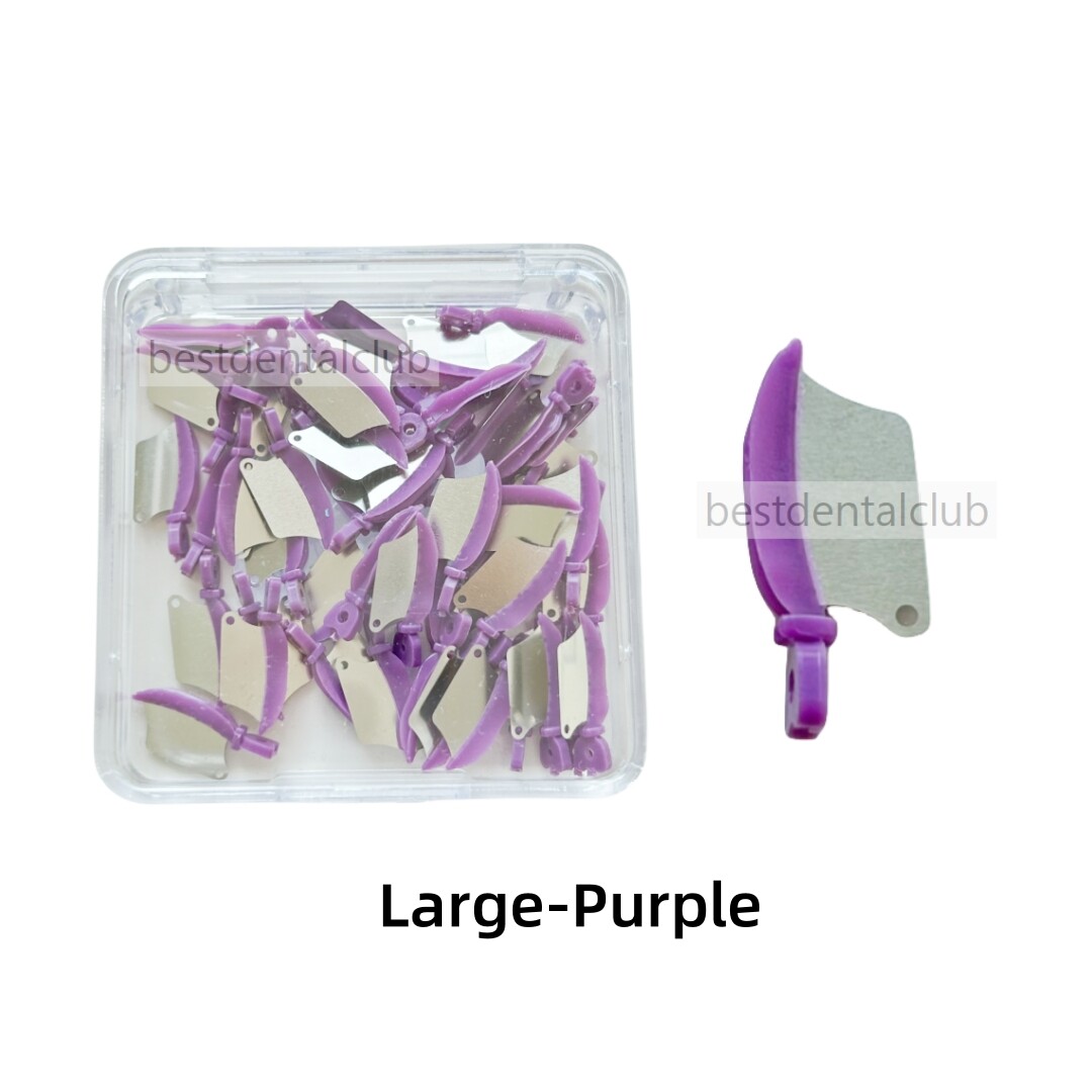 Large Dental Fender Interproximal Wedge Matrix Blade Guard with Metal SML 134℃