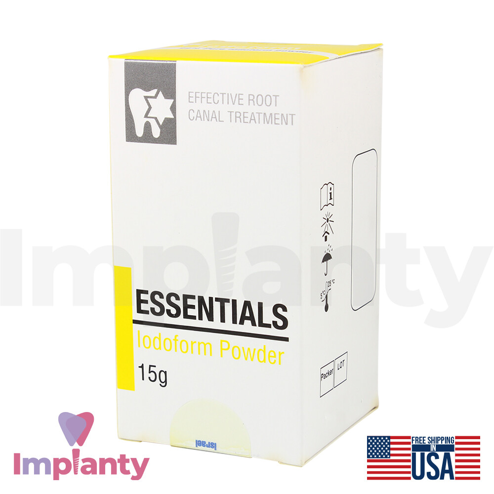 Dental I0d0f0rm Powder 15g Light Yellow Ro0t Canal Filler Dentistry Lab