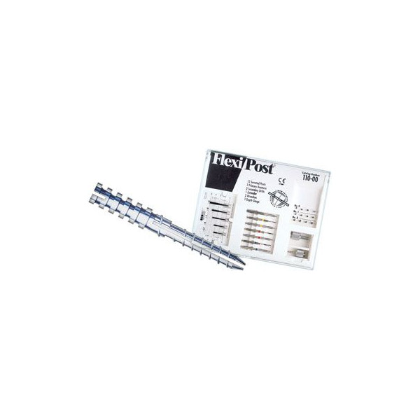 Flexi Post EDS SS Red #1 Stainless Steel Post Refill 30/Pk 140-01 Flexi-Post