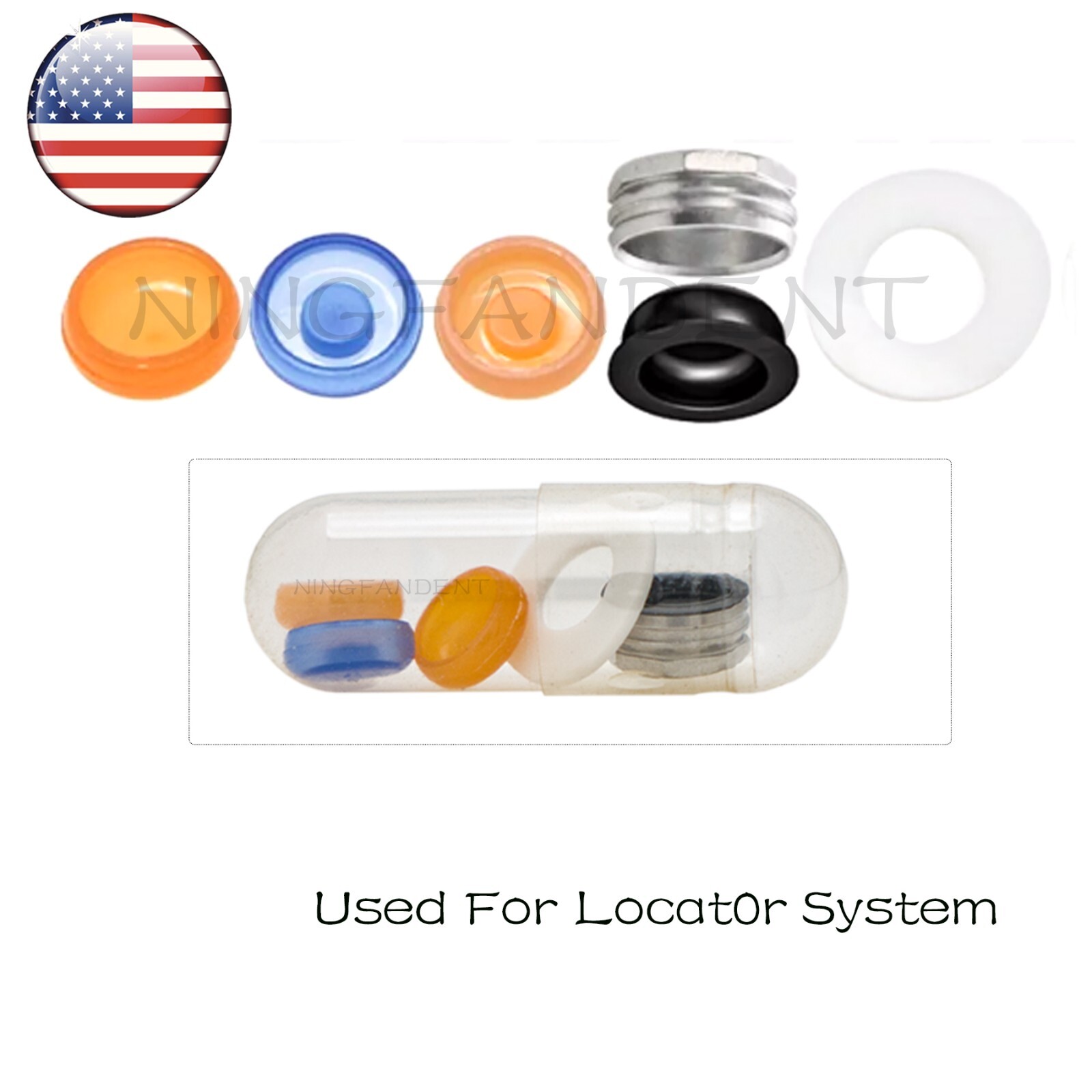 US Universal Dental Retention Caps Locator Insertion Extraction Remove Core Tool