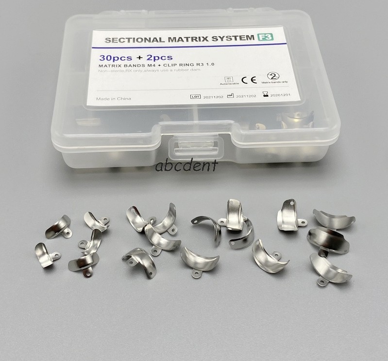 Dental Matrix Bands Garrison Palodent V3 System With Sectional Matrice Ring
