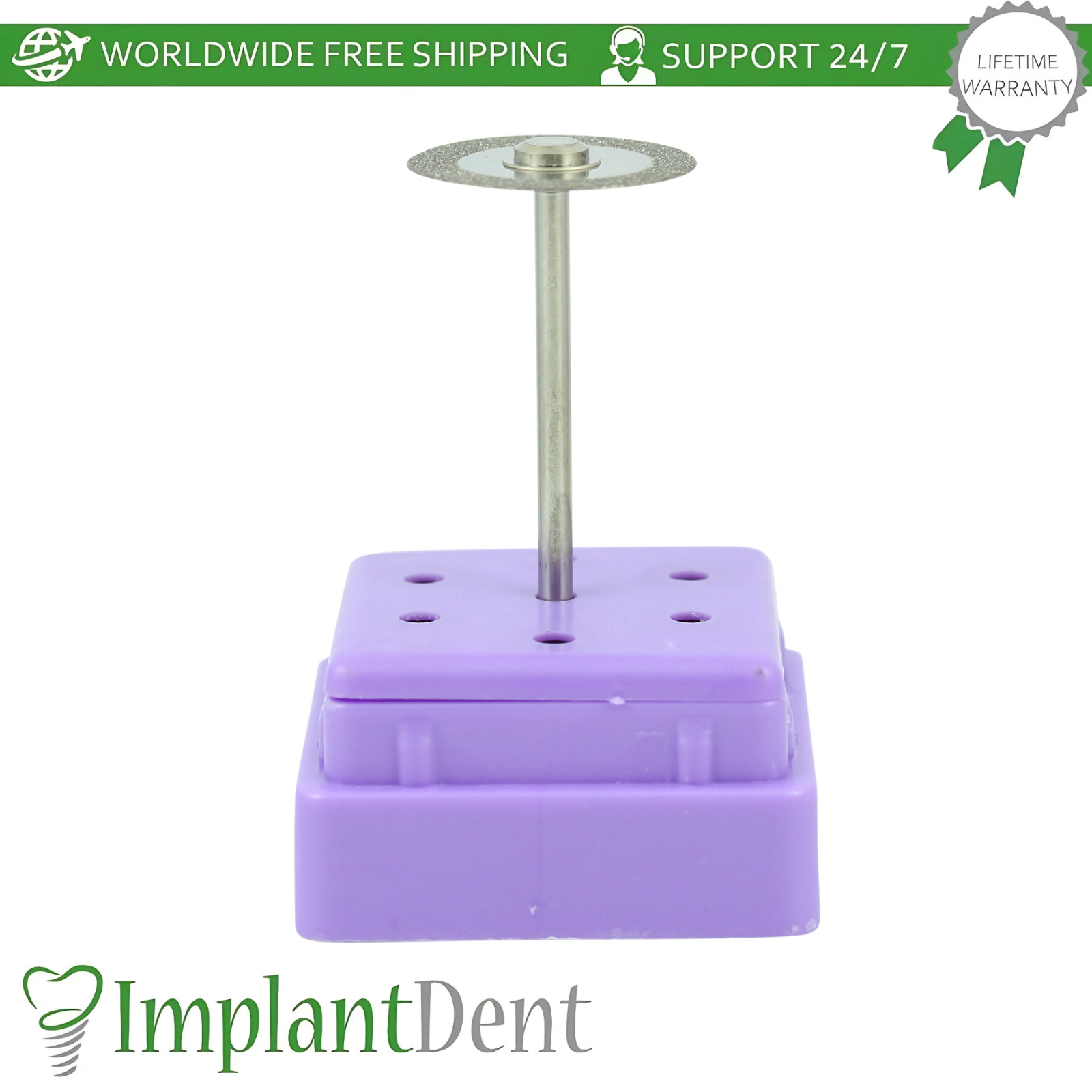 MDT Dental Diamond Coated Double Sided Super Flex Disc Contouring Applications
