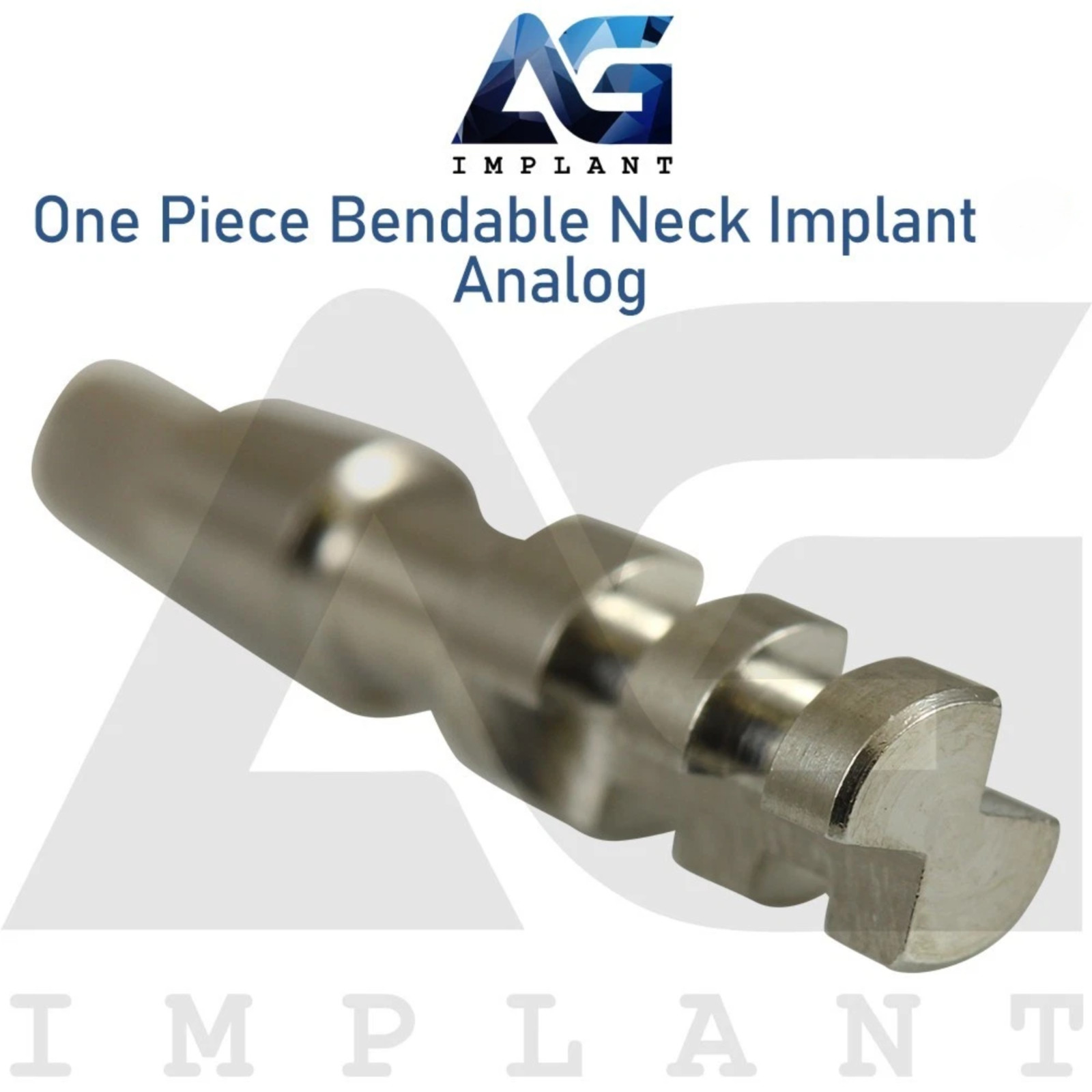 5x Dental Analog Flexible Neck One Piece Fixture System Compatible Lab