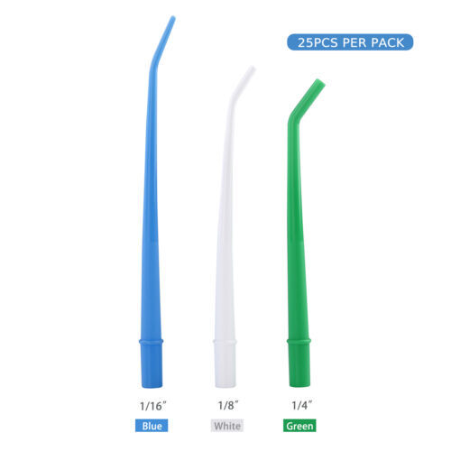Surgical Aspirator Tips Dental Aspirating Suction Tips (Choose Size & Qty)