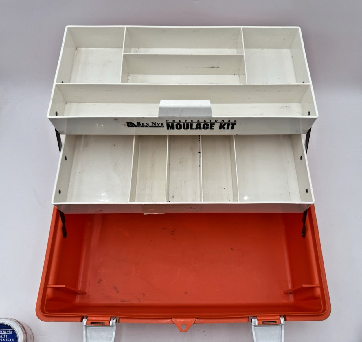 FLAMBEAU PM2072 MEDICAL BOX W/ SIMULAIDS & BEN NYE CASUALTY SIMULATION MAKE-UP