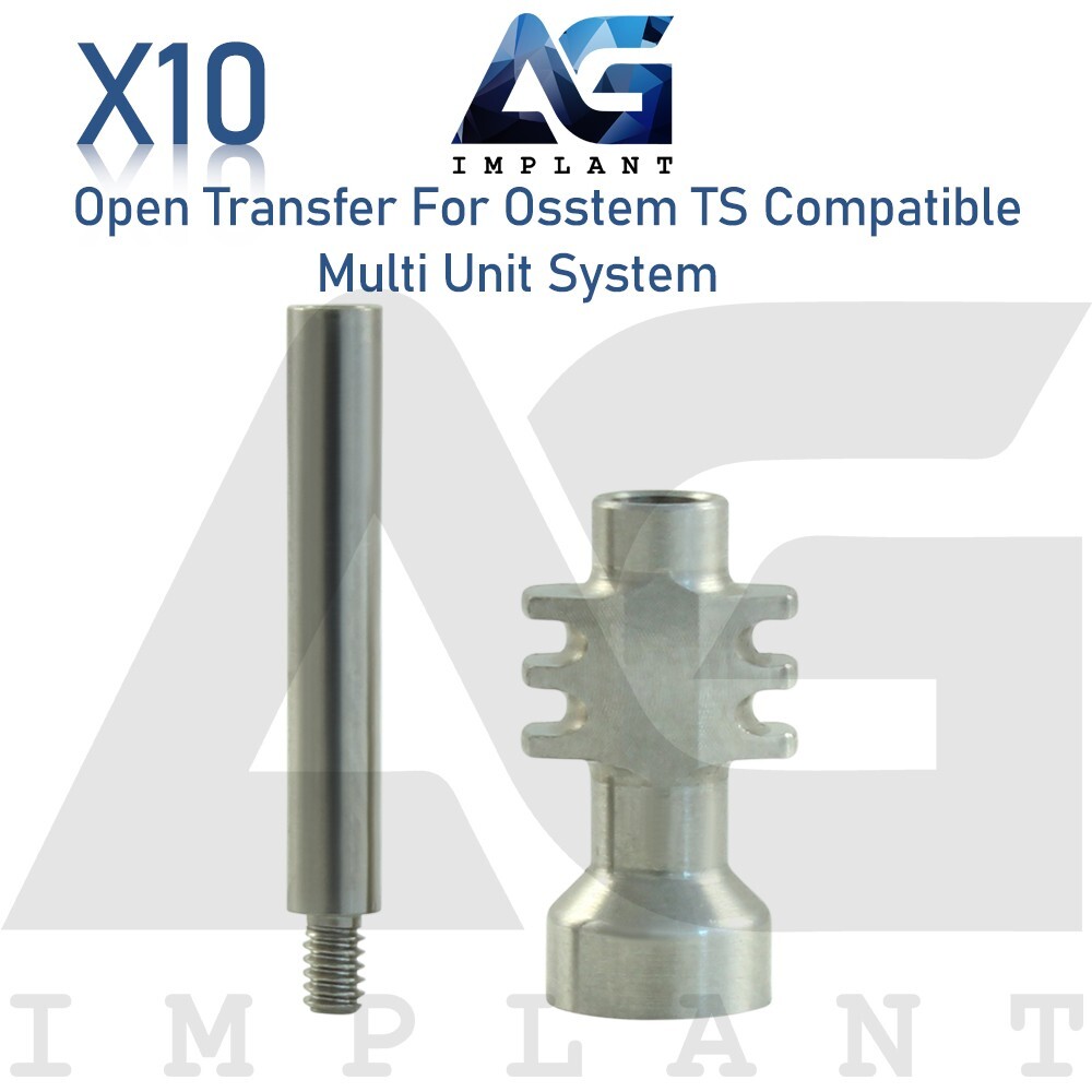 10 Open Transfer Coping Prosthetics For Fit Multi Unit 0sstem® TS System