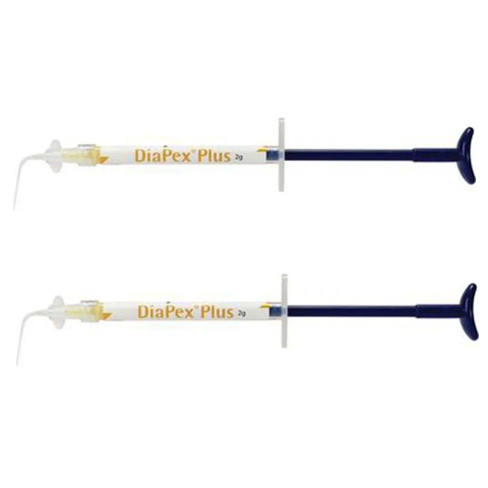 DiaDent Diapex Plus Pemixed Calcium Hydroxide Paste With Iodoform 2 x 2g