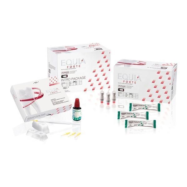GC EQUIA Forte Bulk Fill Glass Hybrid Restorative INTRO PACKAGE Different Shades
