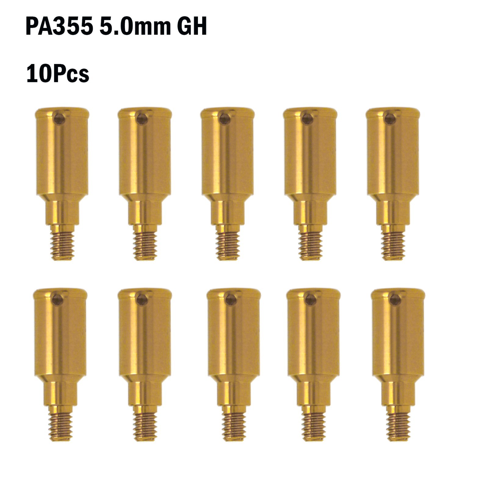 US Locator Abutment GH 5mm Tapered Screw-vent 3.5 fit Zimmer Adin MIS Implants