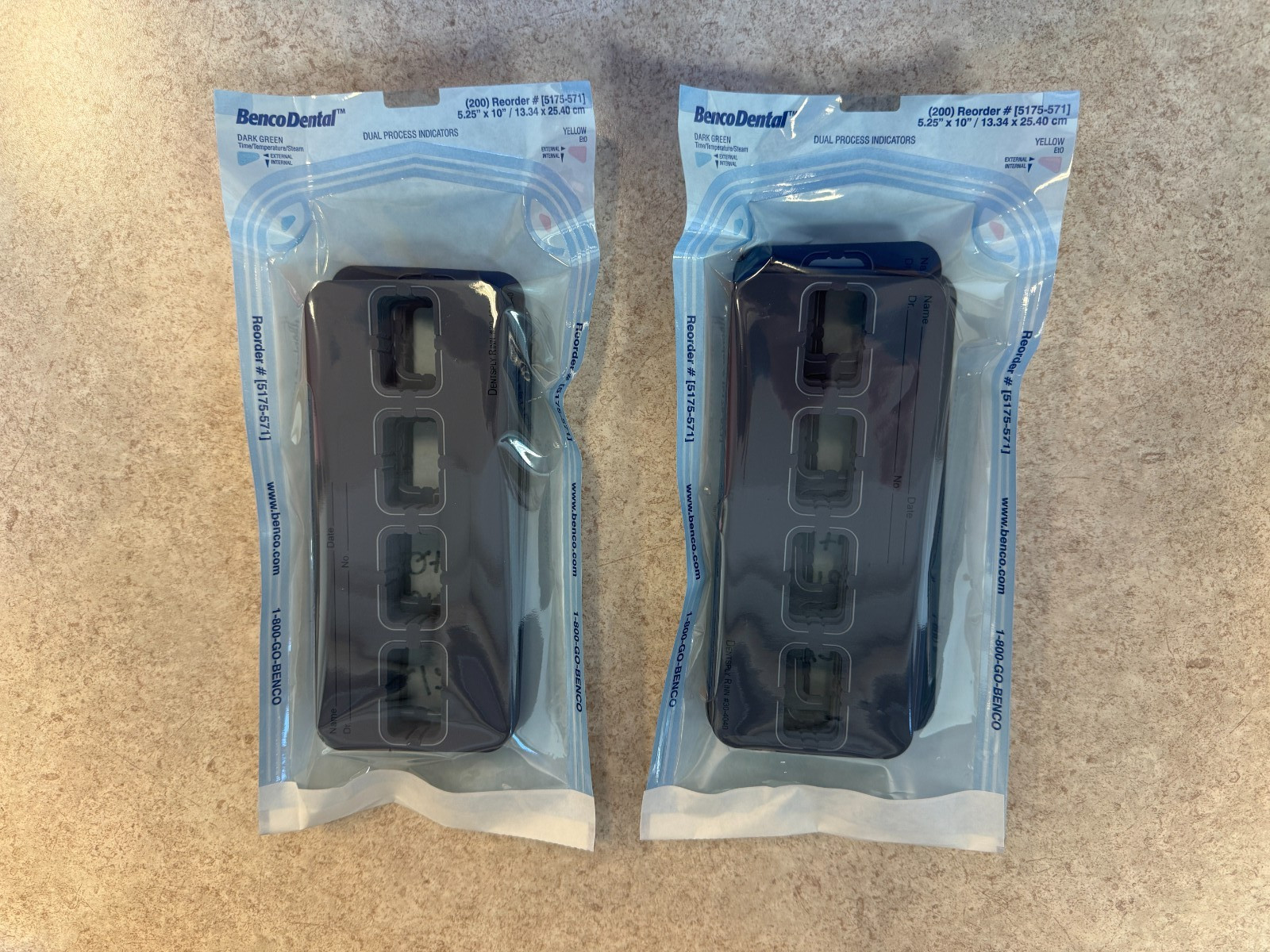Patterson Brand Dentsply Ez-Tab X-Ray Rinn Mounts #30-4040, New/Opened, Qty 86