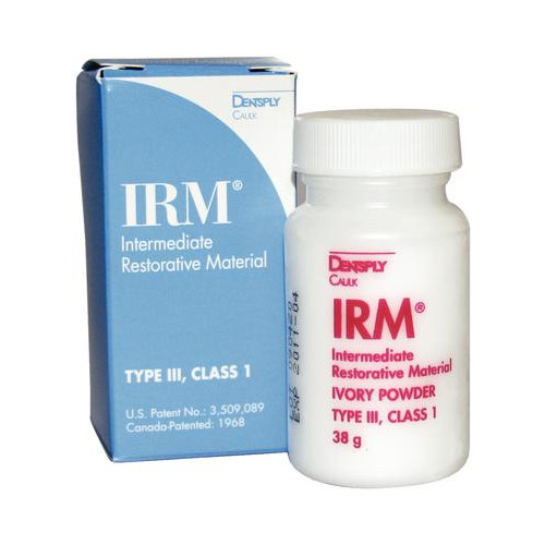 Dentsply 60661520 IRM Intermediate Restorative Mat Powder Ivory 38g EXP Aug 2026