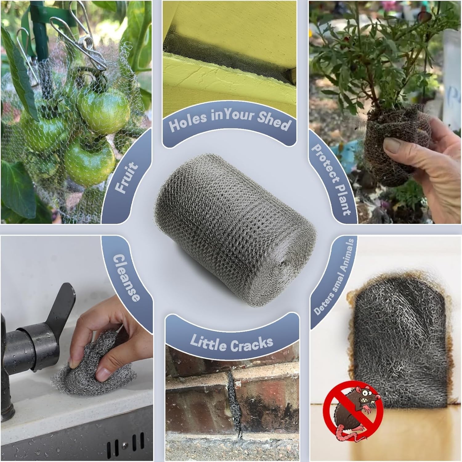Flexible Double Layer Metal Mesh – Rust Resistant