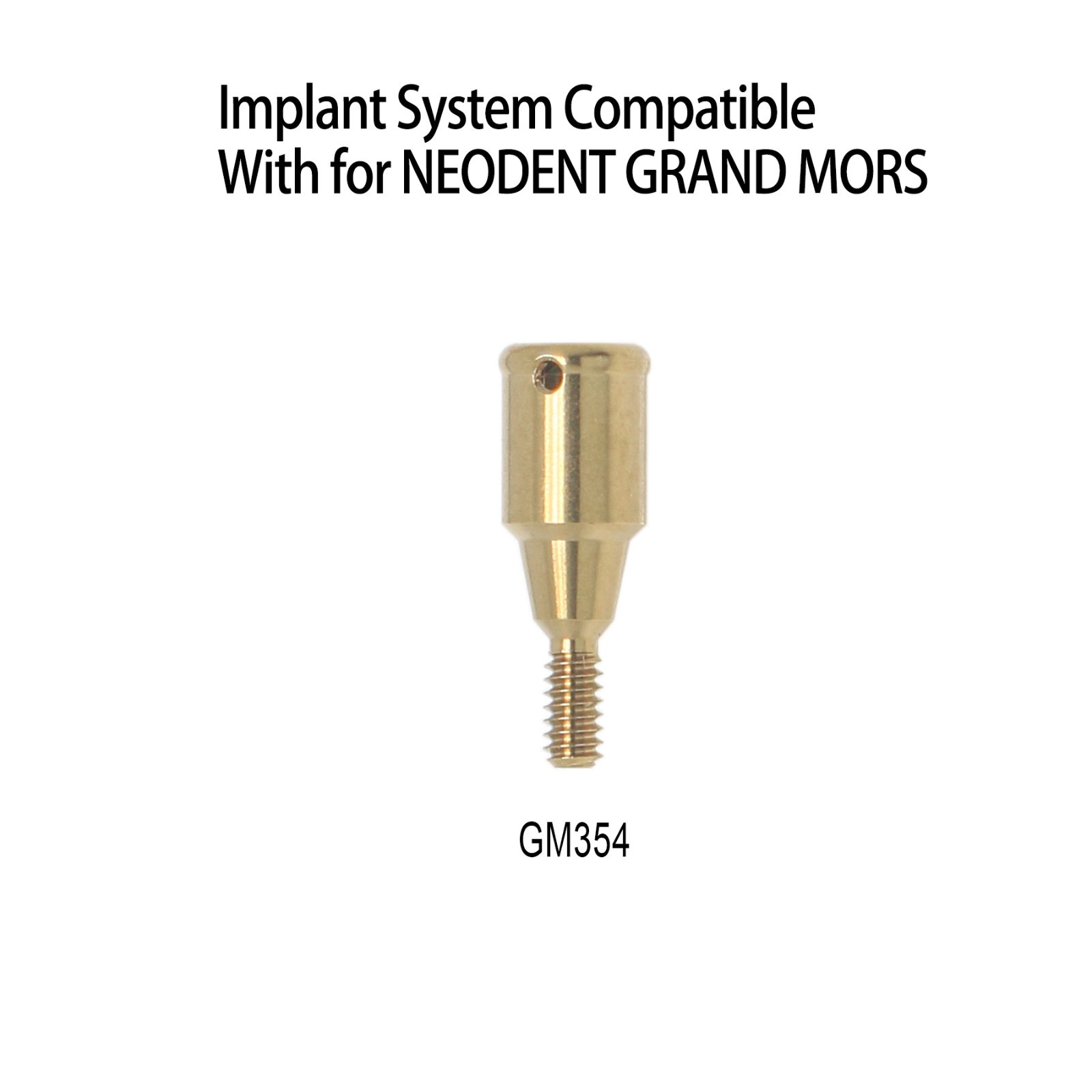 Overdenture Abutment Removable Anchor for NEODENT GRAND MORSE GM 1.0mm-6.0 GH