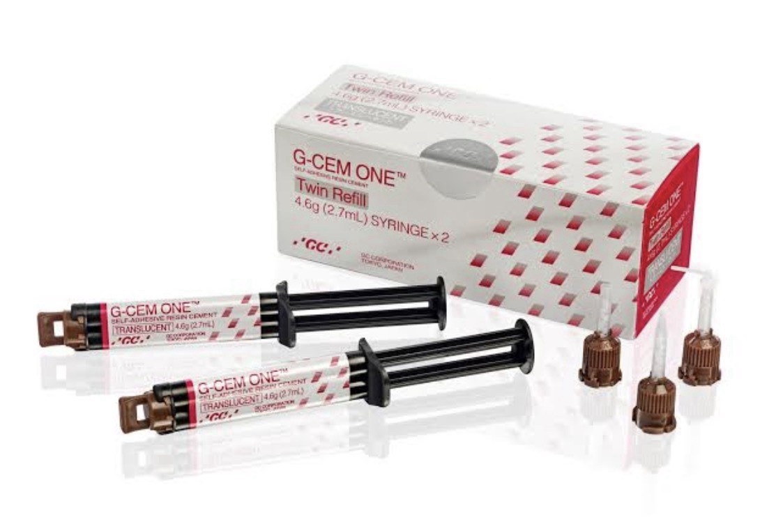 G-CEM ONE Twin Refill Translucent Kit