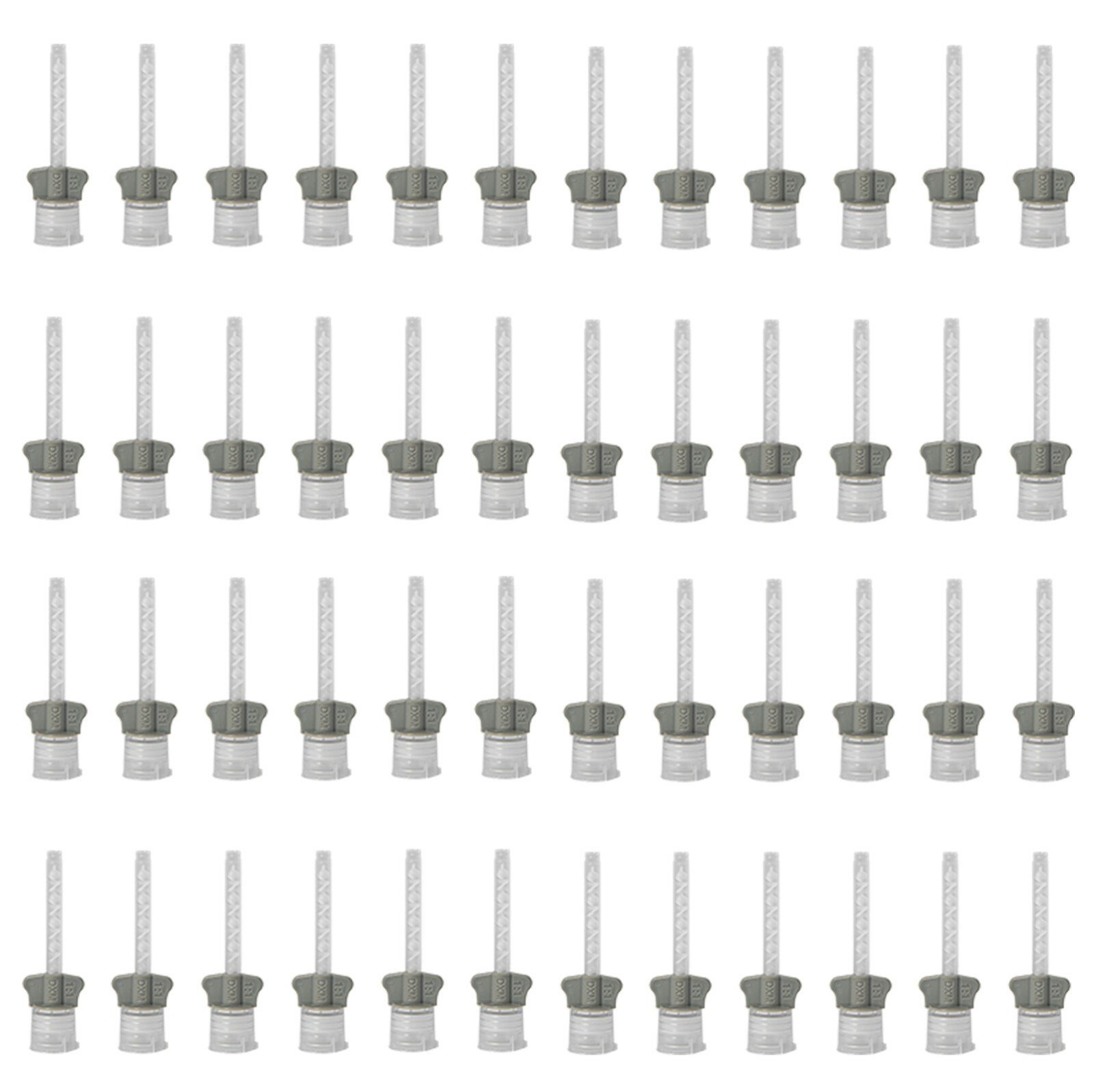 48/96/480Pcs DX-Mixer Dental Impression Mixing Tips Light Body 4.2mm VPS/PVS