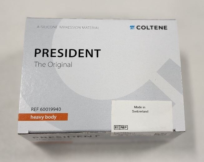 *1-Pack* Coltene President The Original Heavy Body 50 mL System 60019940