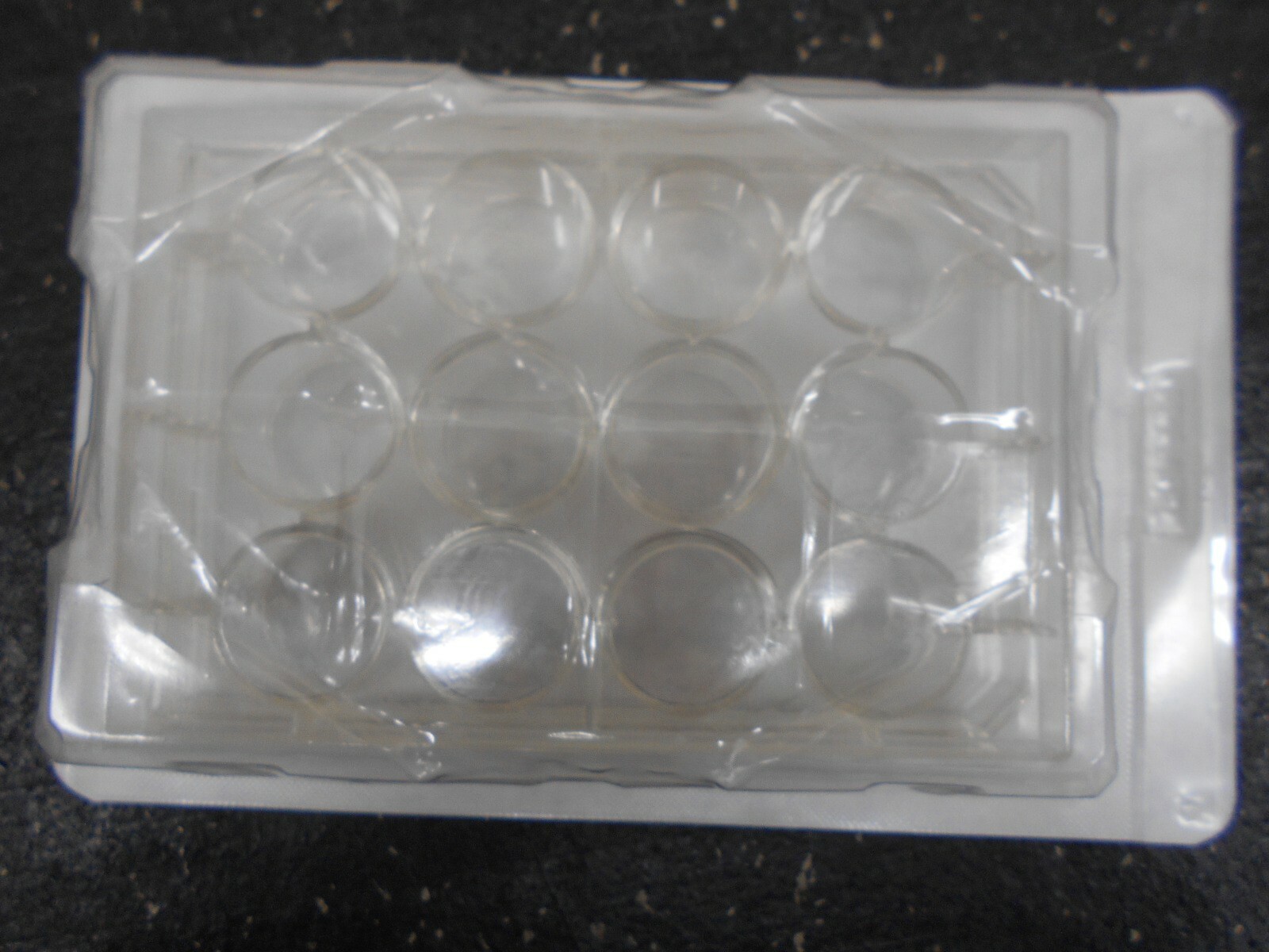 BECTON DICKINSON 353043 FALCON 12 WELL FLAT BOTTOM CULTURE PLATE BOX OF 49