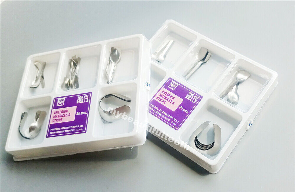 5Box Dental Proximal Anterior Strips Matrices Twin Matrix TOR VM Original 1.888