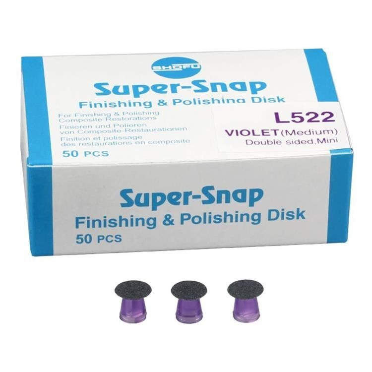 Dental SHOFU Super Snap Finishing & Polishing DiscPack – VARIOUS PACKS FOR DISC