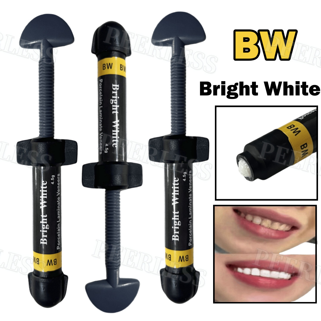 10Pcs Dental Veneer Composite Resin Whitening Veneers Bright White Aesthetic BW