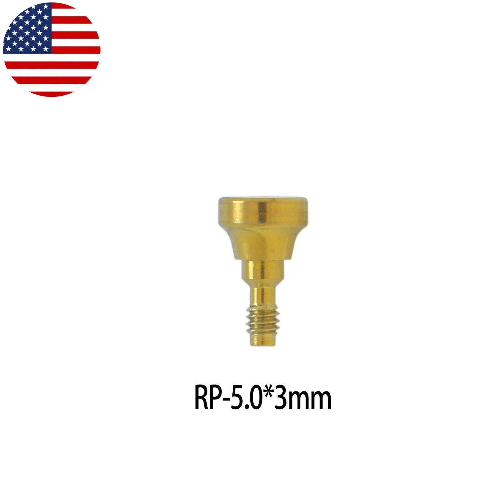US Dental Healing Cap Abutment RP/NP Compatible Nobel Active ∅3.6 ∅5.0 ∅6.0