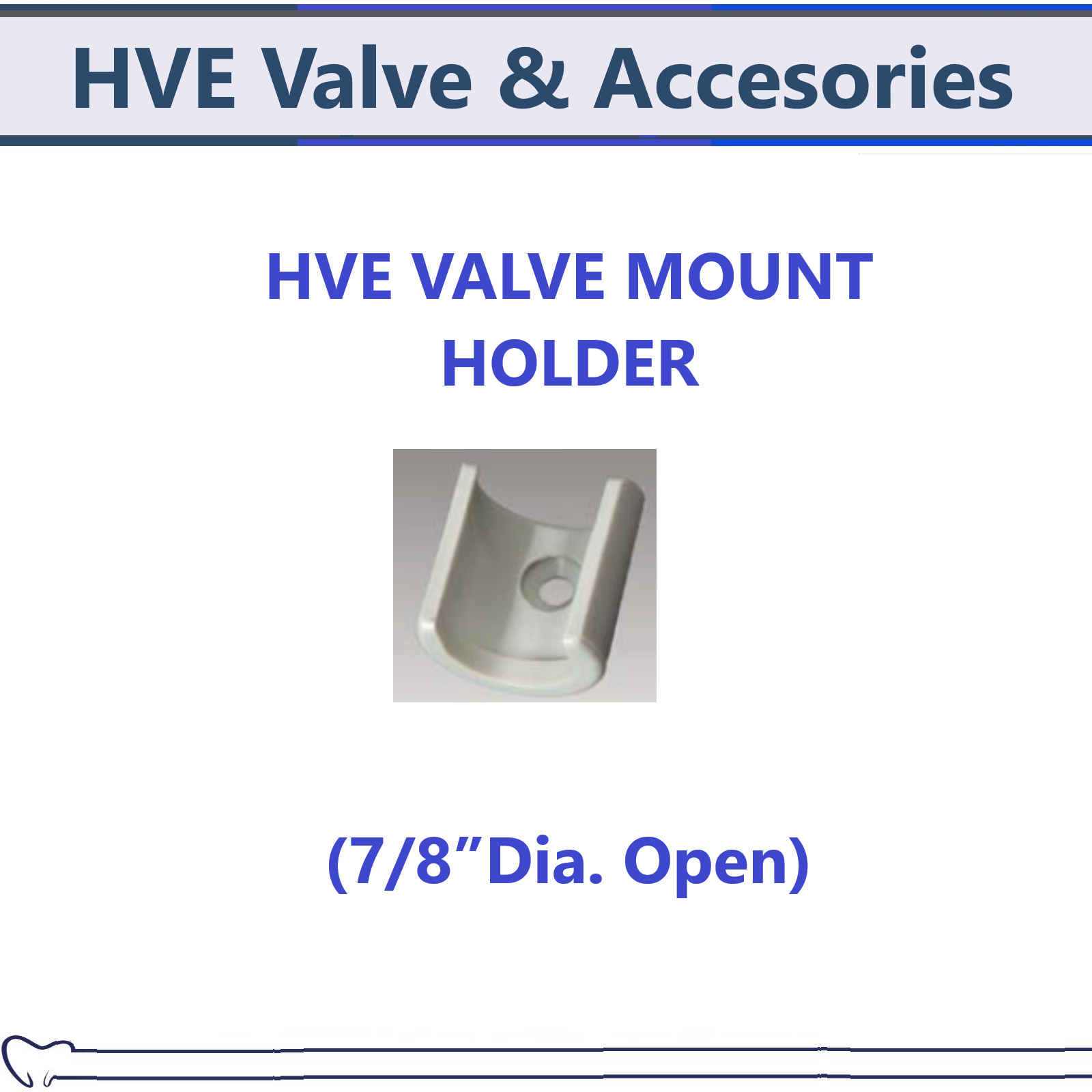 Dental Holder Assy, Standard For Handpieces, A/W syringes, Saliva Ejectors, HVE