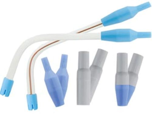 CROSSTEX SAFE-FLO® SALIVA EJECTOR VALVES, BLUE, 100/BAG, M1010SUSE