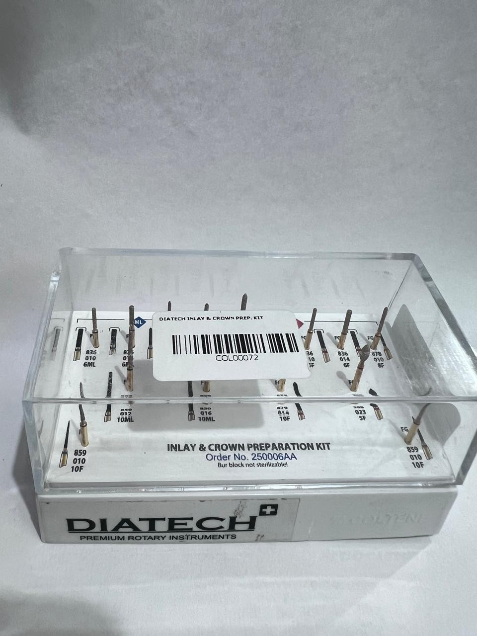 coltene whaledent crown prepration kit /free ship