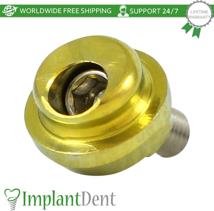 5x Angulated 30° Lokator Titanium Attachment Dental Int Hex Connection 2.42mm