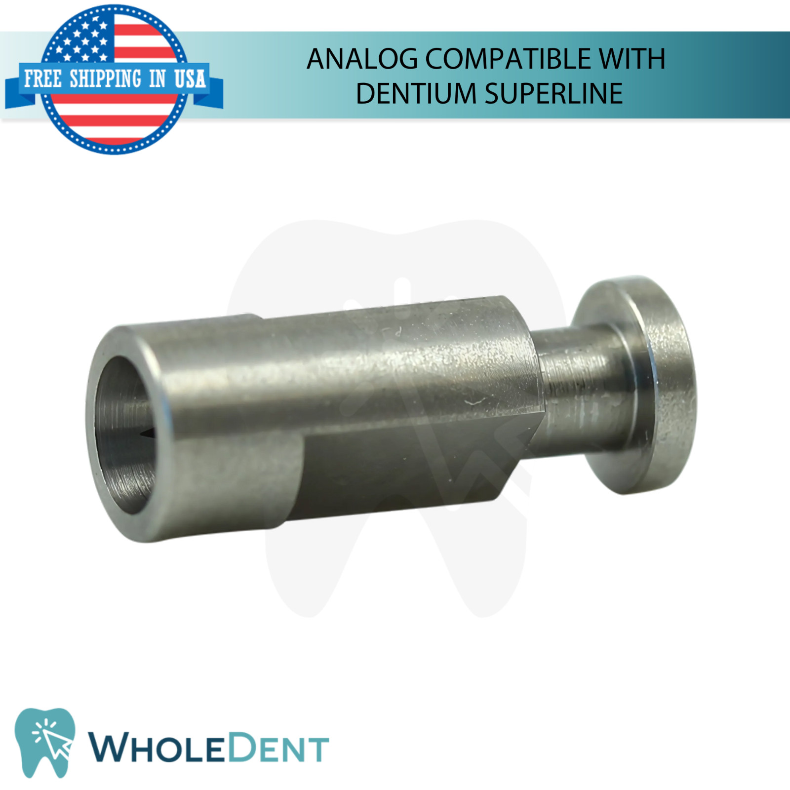 10X Dental Analog Compatible With Dent!um® Superline Ø4.5mm Int Hex Connection