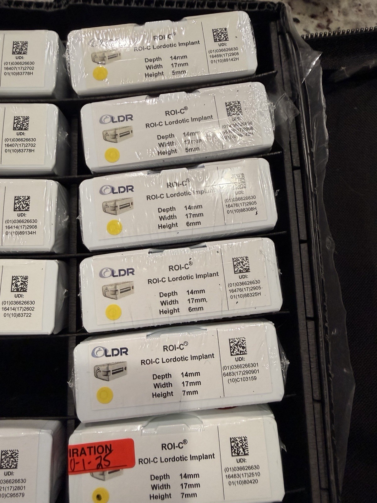 LDR ROI-C Lordotic Orthopedic Implant REF MC1436P
