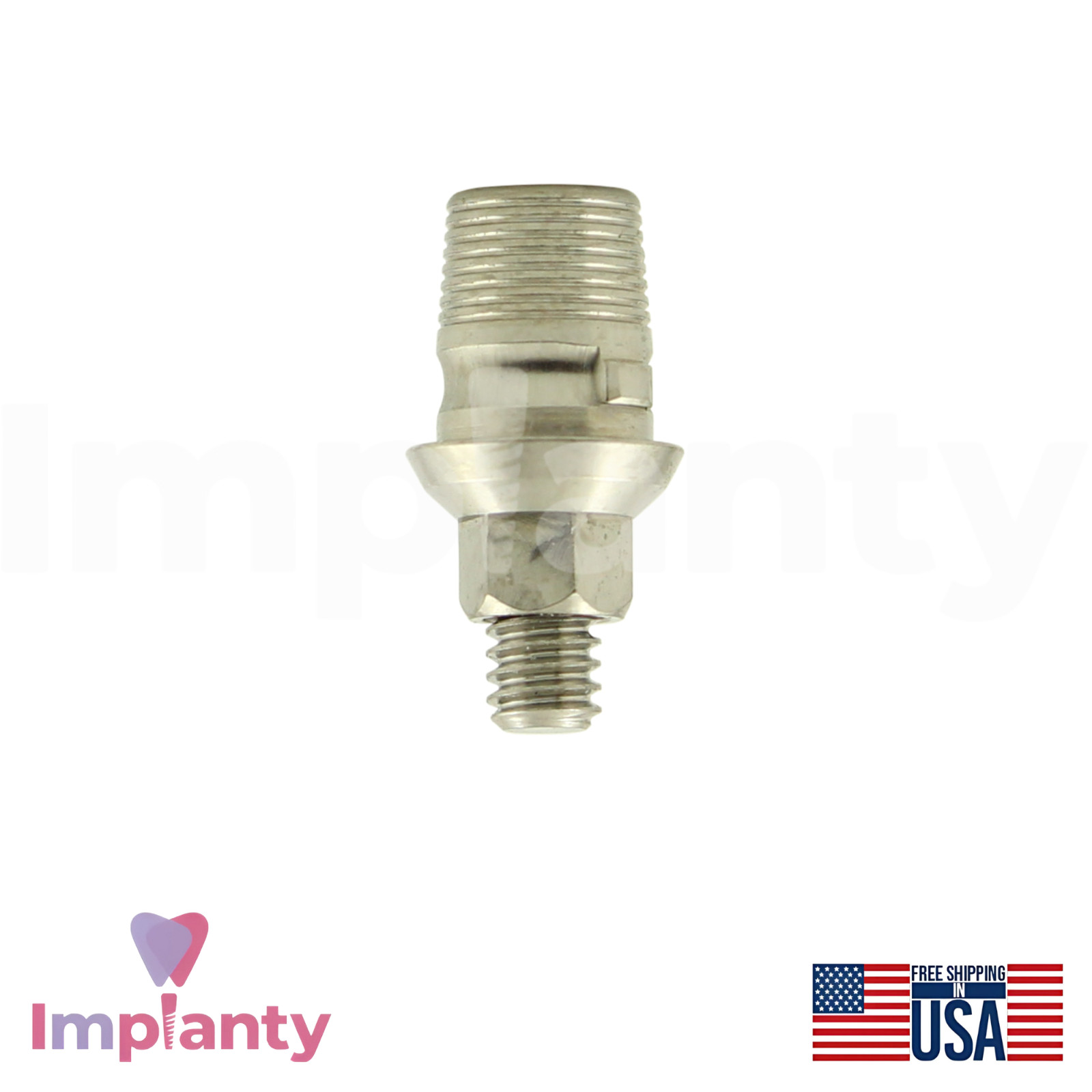 5x MIS® Compatible Anti-Rotation Ti-Base NP Ø4.2mm Int Hex 2.10mm Connection