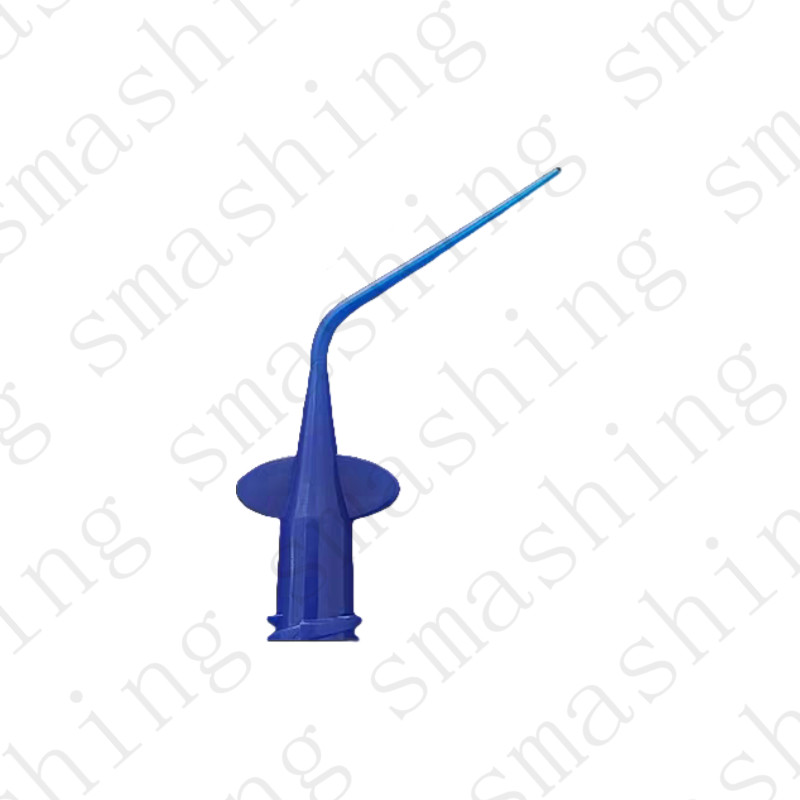 200Pcs Dental Aspirator Root Canal Tip Irrigator Irrigation Blue Tips Flushing