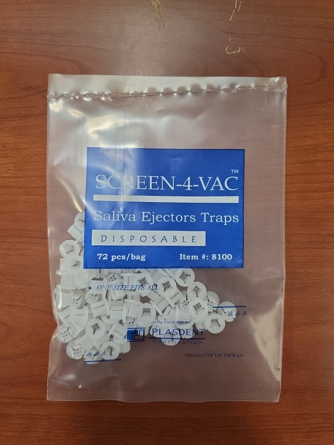 Screen-4-Vac Saliva Ejector Screens/Traps 72pcs