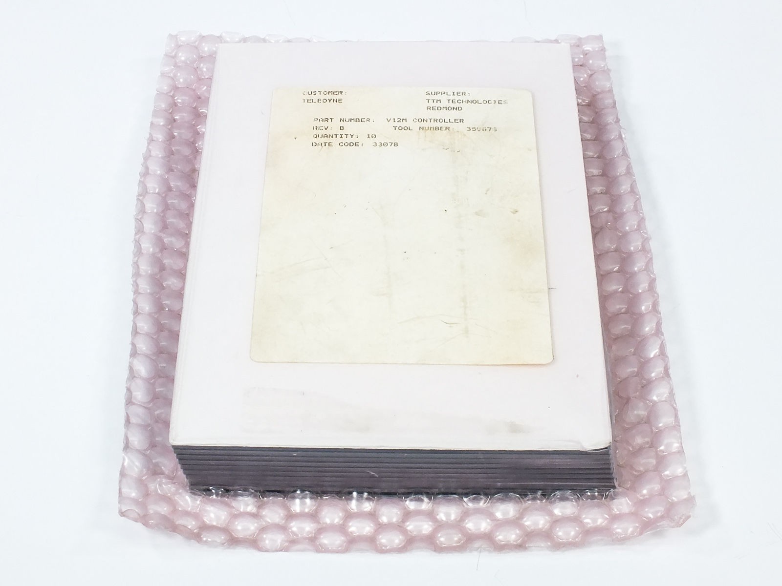 TTM Technologies V12M Controller Rev B Qty 10 Teledyne 33078 PCB Modules