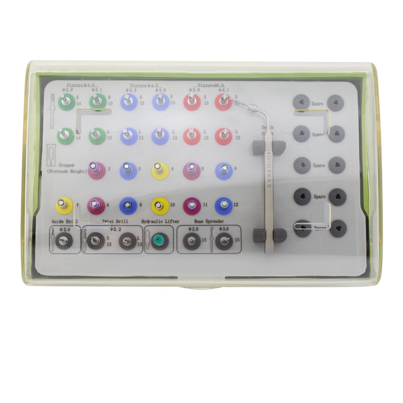 HIOSSEN CAS Implant Sinus Kit Osstem Hydraulic Membrane Lifter Crestal Approach