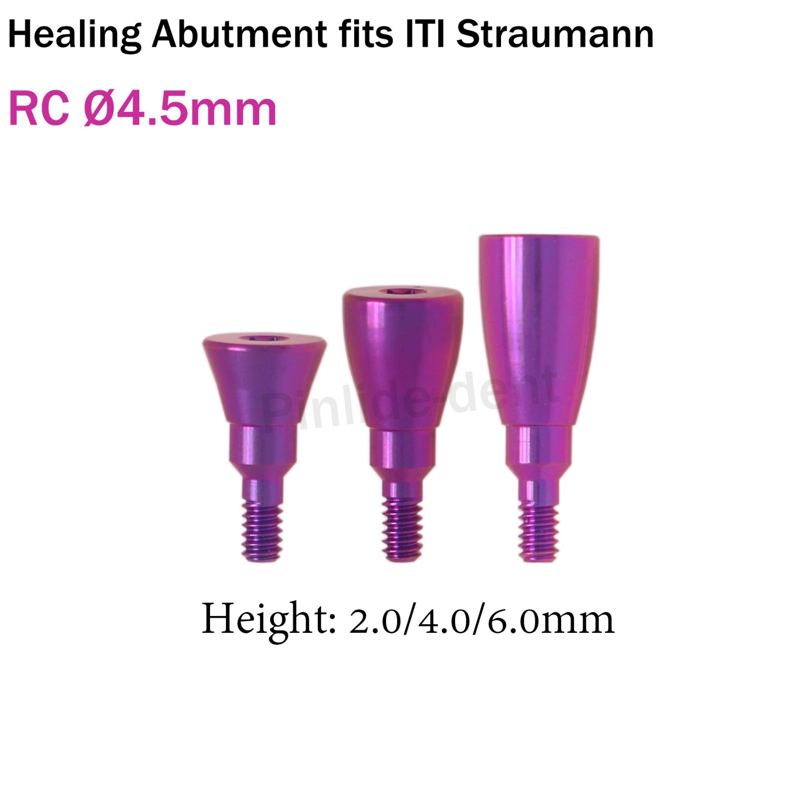 Dental Healing Abutment Caps NC/RC Cover Screw fits ITI Straumann BL/BLT