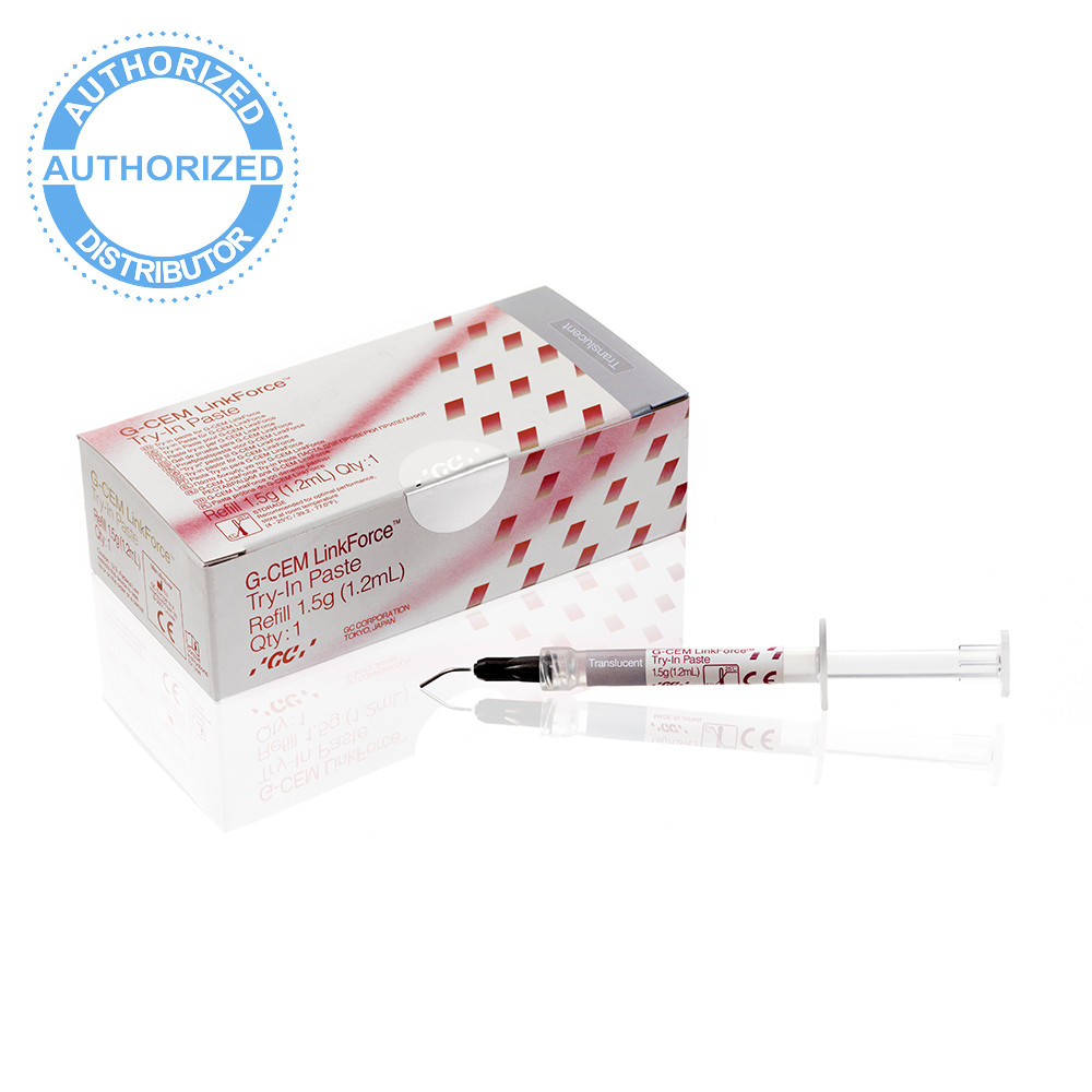 GC G-CEM LinkForce Try-In Paste Refill A2 / Translucent / Opaque / Bleach