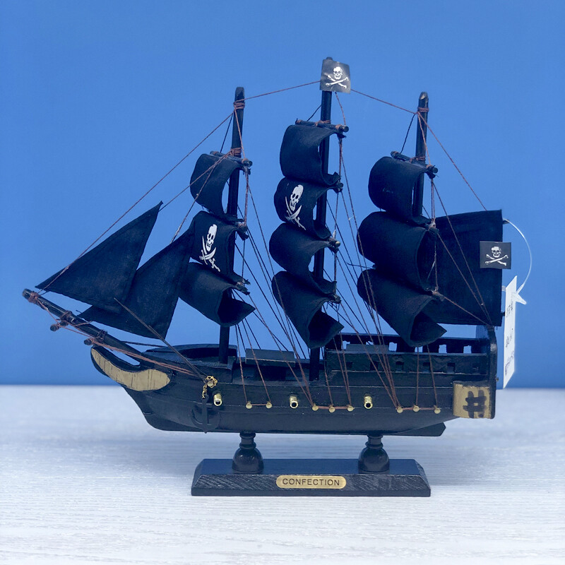 Bateau Miniature lucky k | Modèle de voilier en bois, modèle enfants cadeau