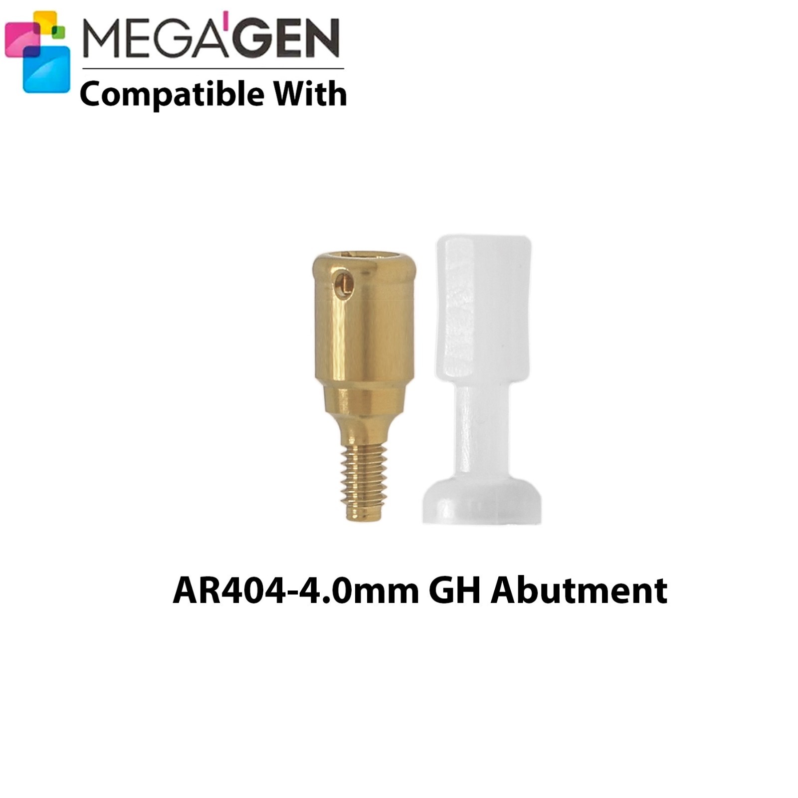 For MegaGen AnyRidge Locator Abutment GH 1-7mm & Overdenture Male Caps Removable