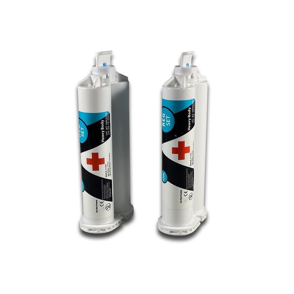 REDLAND Impression Material VPS Heavy Body Regular Set 20 x 50ml + 48 TIPS